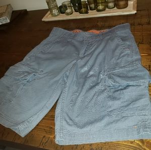 Gray Men's Cargo Shorts